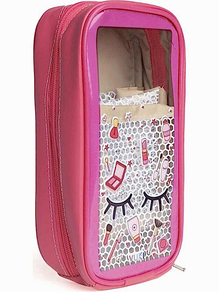 Vuki Astarlı Büyük Boy Kalem Çantası Kirpik