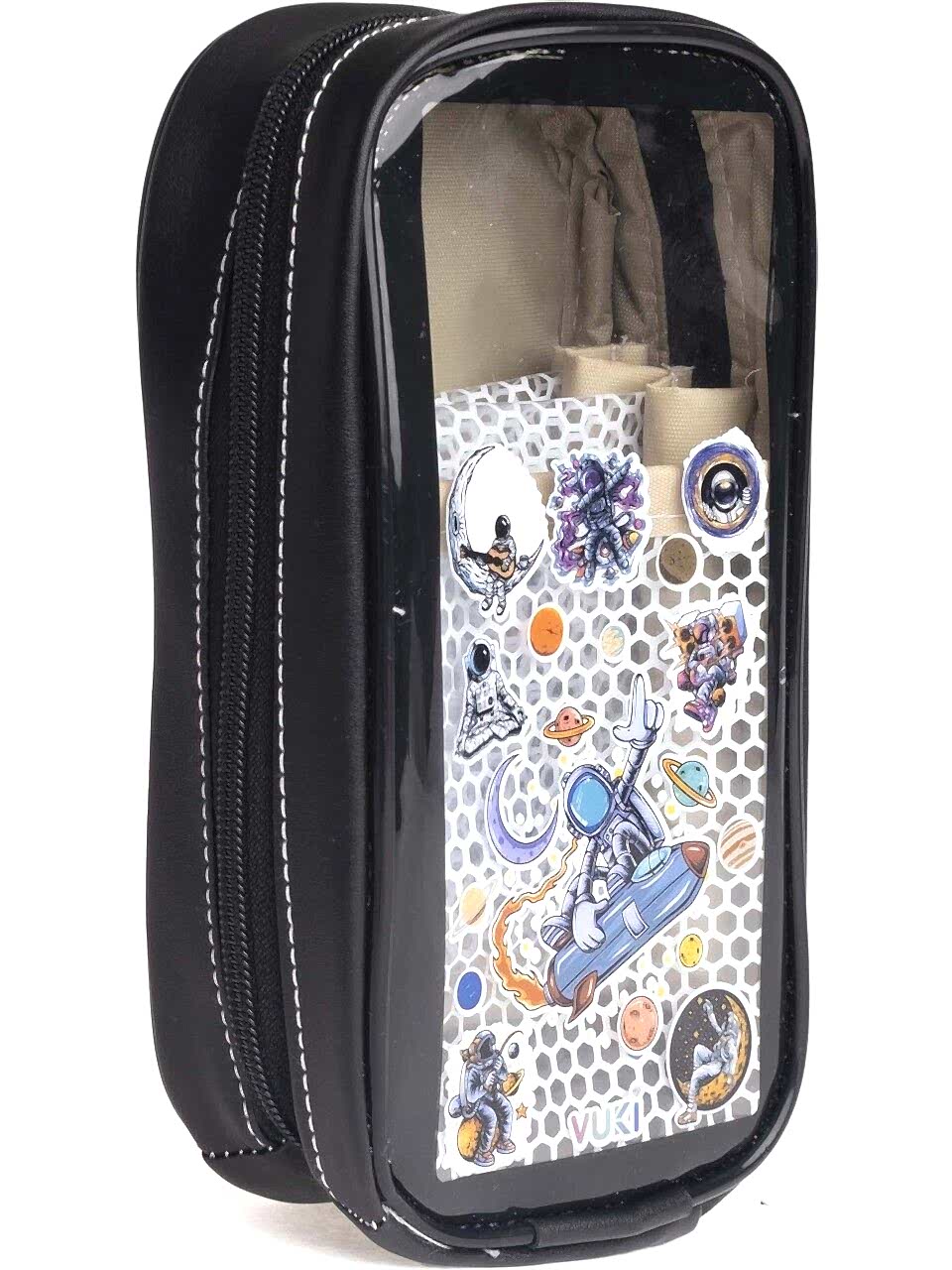 Vuki Astarlı Büyük Boy Kalem Çantası Astronot