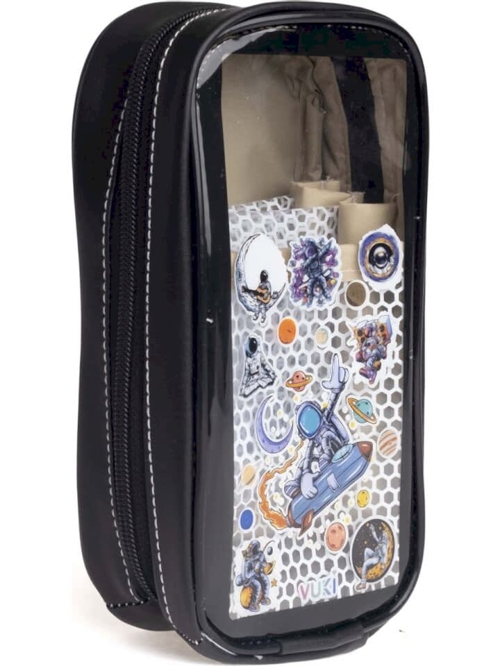 Vuki Astarlı Büyük Boy Kalem Çantası Astronot