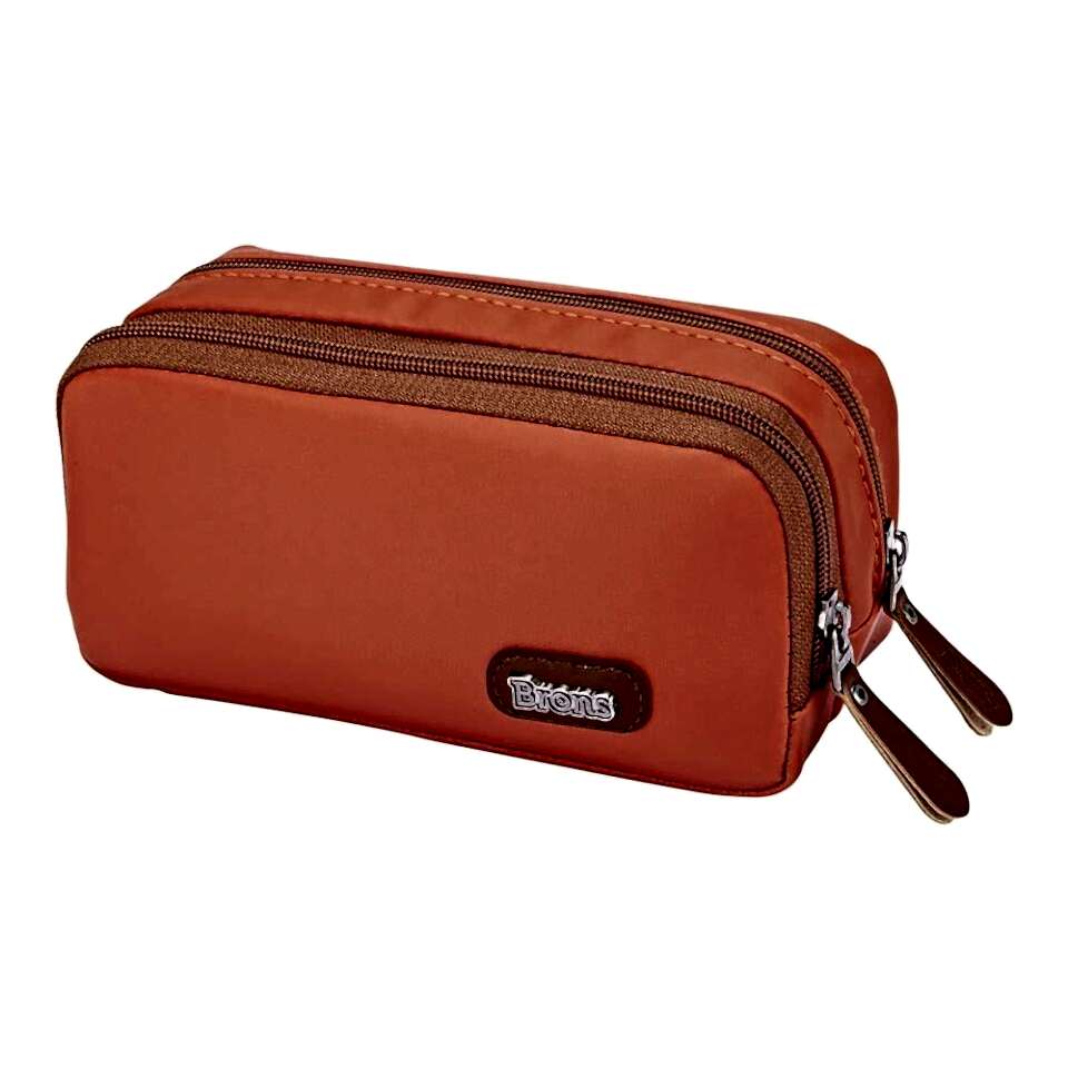 Brons Kalemlik Çift Kat Saten