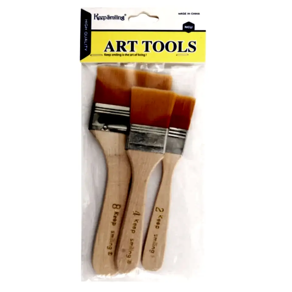 Güven Keep Smiling Zemin Fırça Seti 3 Lü Bs-248