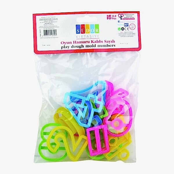Südor Oyun Hamuru Kalıbı Sayılı 15 Li