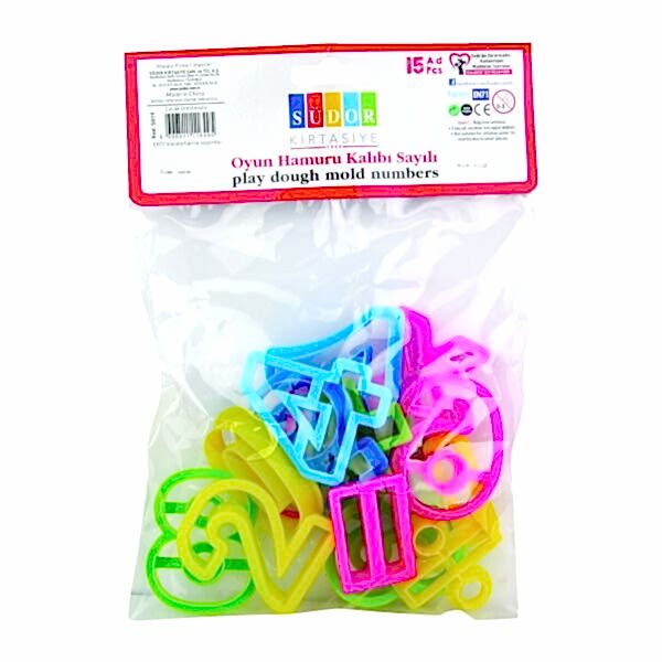 Südor Oyun Hamuru Kalıbı Sayılı 15 Li