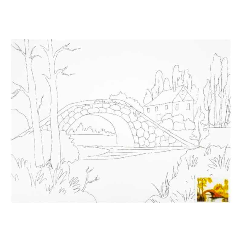 Güven Art&nbsp;St Petersburg Desenli Tuval 30x40 Cm Lighthouse