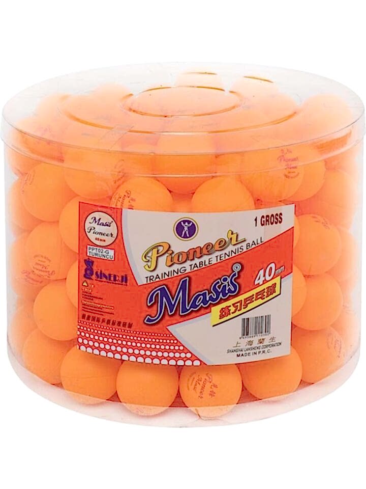 Masis Pinpon Topu Turuncu 144 Lü