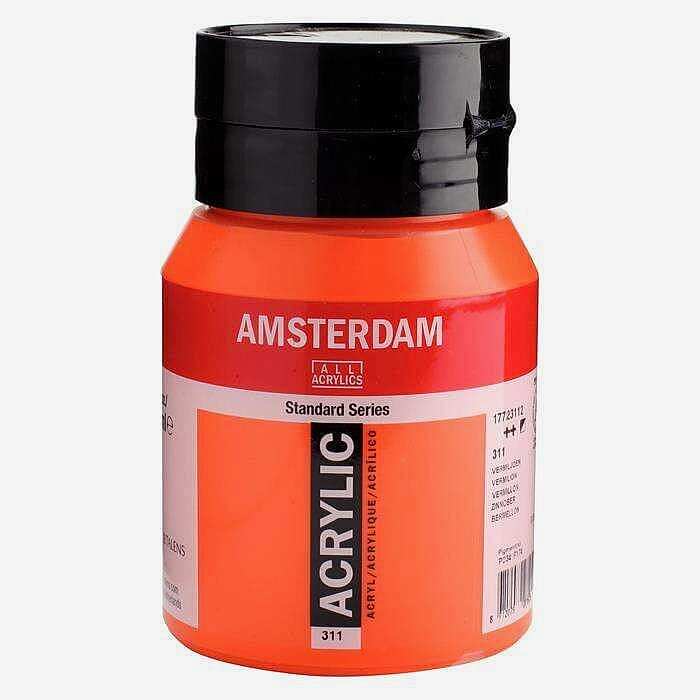 Amsterdam Standart Akrilik 500 Ml Vermilion