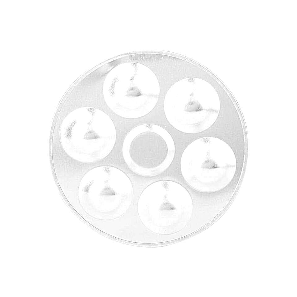 Keep Smiling Metal Palet Yuvarlak 6 Godeli N F0075