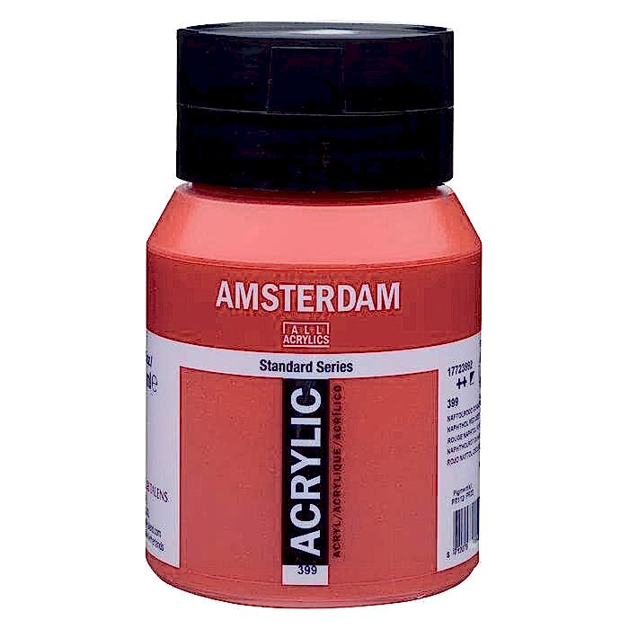 Amsterdam Standart Akrilik Boya 500 Ml Naphth Red