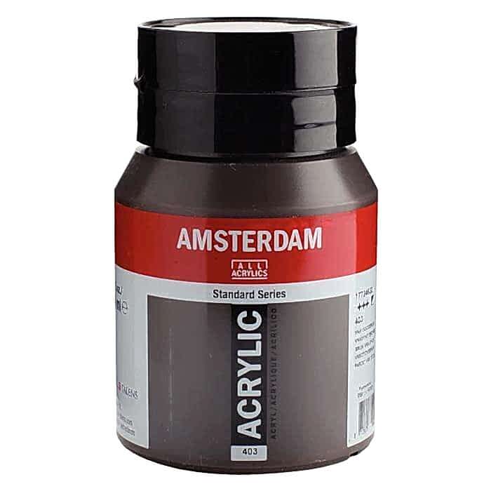 Amsterdam Standart Akrilik Boya 500 Ml Vandyke Brown