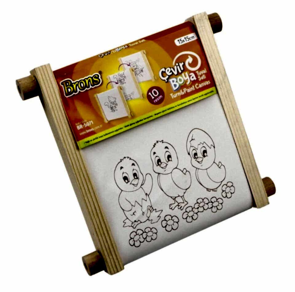 Brons Tuval Çevir Boya