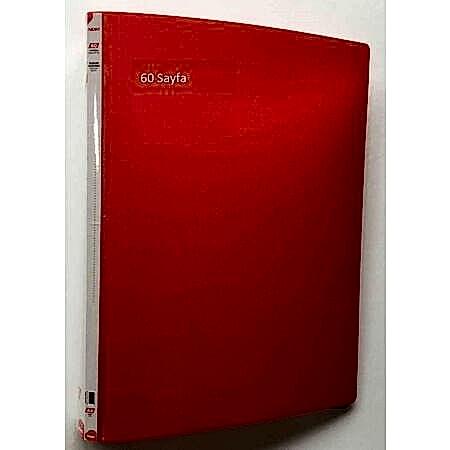 Noki Prime Sunum Dosyası 60 Yaprak Kırmızı