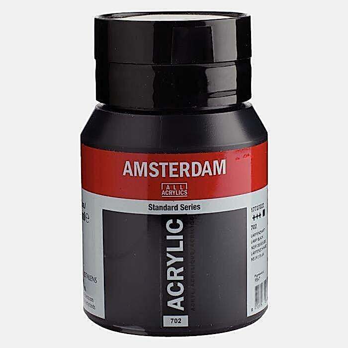 Amsterdam Standart Akrilik 500 Ml Lamp Black