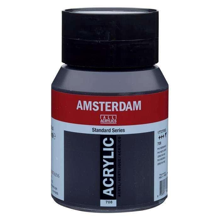 Amsterdam Standart Akrilik 500 Ml Pannes Grey