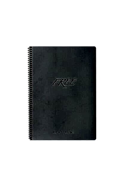 Keskin A4 80 Yaprak Kareli Free Platinum Office Spiralli Bloknot