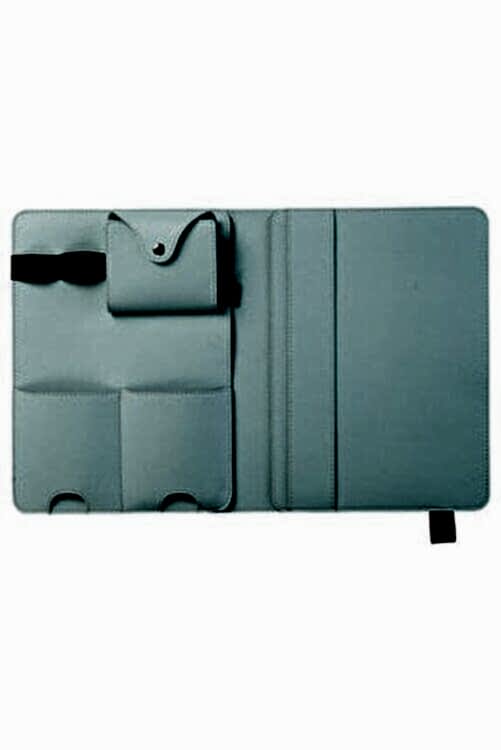 2K&nbsp;Organizer Ve Tablet Kılıfı Suni Deri 49x30 Cm&nbsp;Su Yeşili