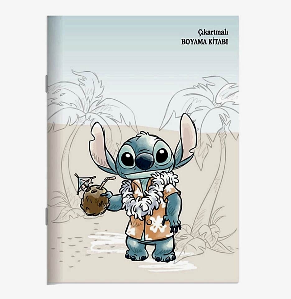 Keskin Lilo&Stitch 20x28 Yaprak Çıkartmalı Boyama Kitabı