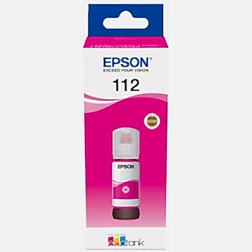 Epson 112 Kırmızı Şişe Mürekkep