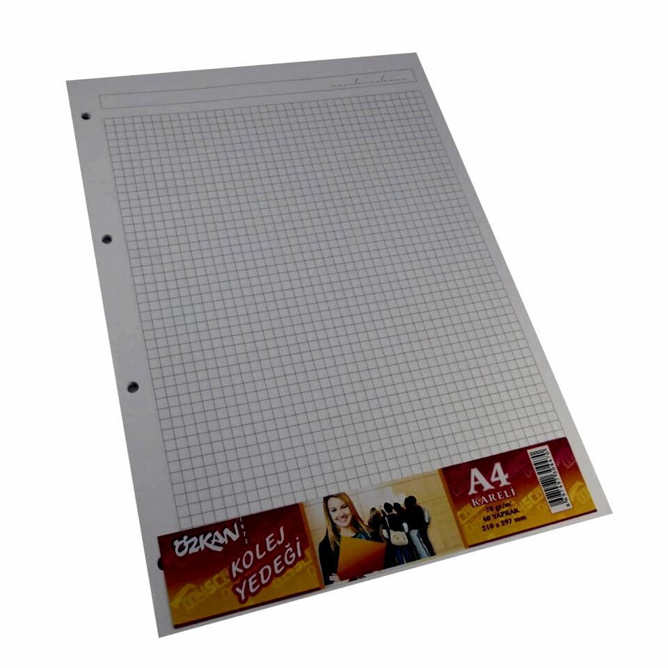 Özkan Kolej Yedeği A4 Kareli