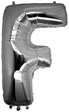 Balon Folyo 40'' Harf Gümüş F