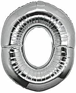 Balon Folyo 40'' Harf Gümüş O