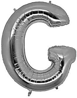 Balon Folyo 40'' Harf Gümüş G