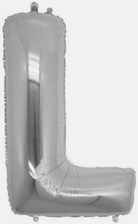 Balon Folyo 40'' Harf Gümüş L