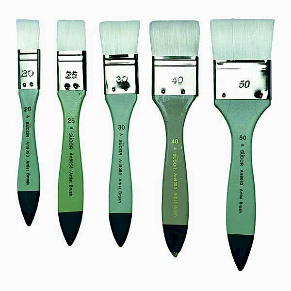 Südor Zemin Fırçası Beyaz Sentetik 8053-40