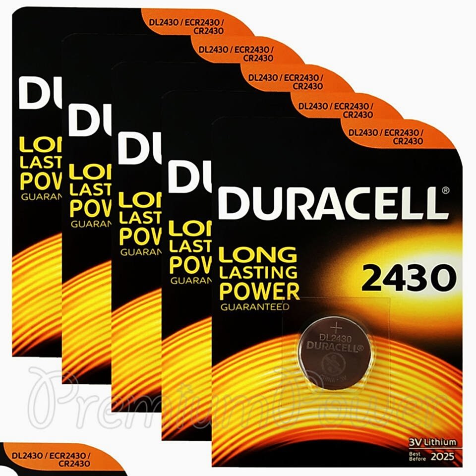 Duracell Pil Düğme 3V Tekli 2430
