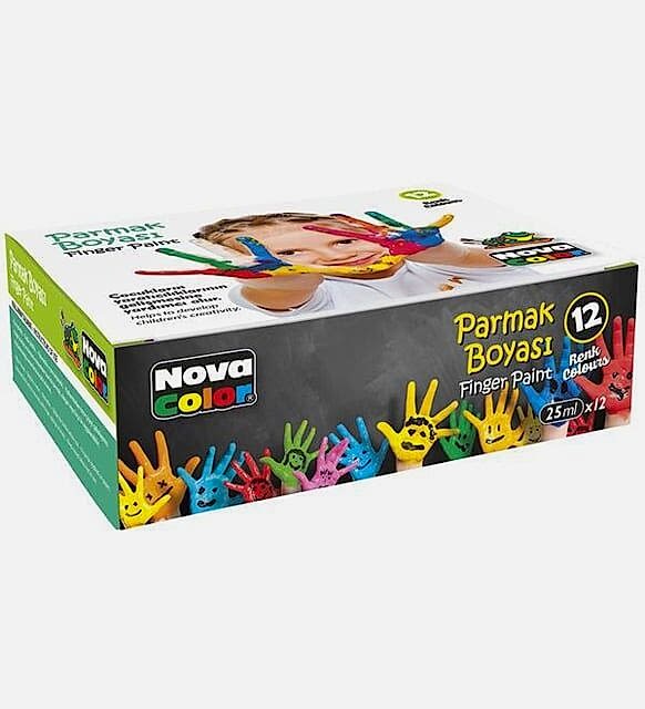 Nova Color Parmak Boya 12 li