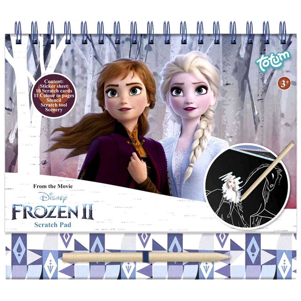 Taros Disney Frozen Scratch Book
